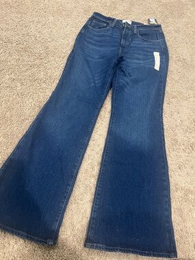 Women’s Dark Blue Flared Jeans
